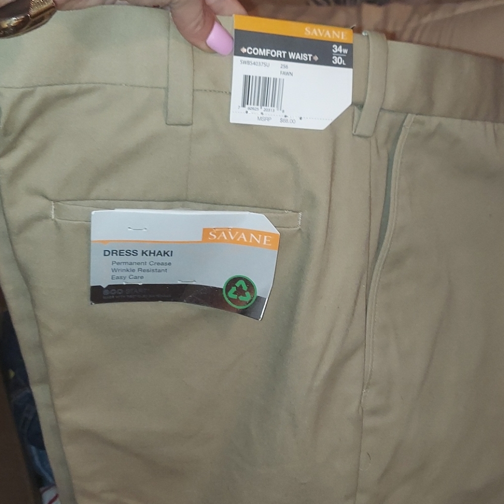 Savane men's dress khaki